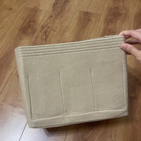 Bag Organizer Shaper for LV Neverfull MM Tote Beige New - Picture 4 of 7